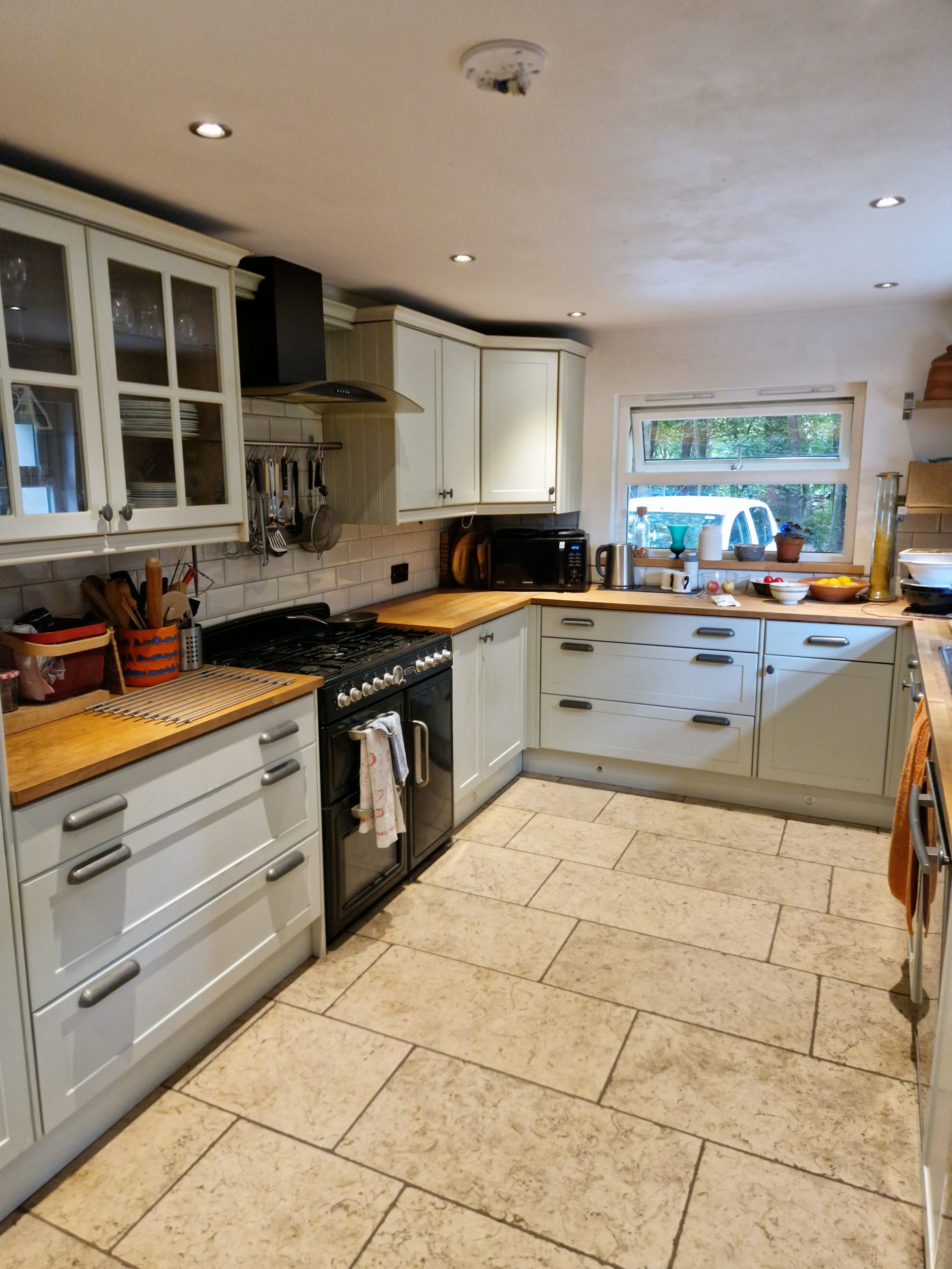 Kitchen spray painting Peebles